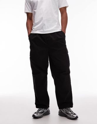 Carhartt Work in Progress Cole - Pantaloni cargo taglio comodo neri-Nero