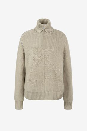 Burberry Kaschmirpullover mit Stehkragen EKD
