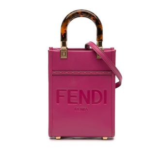 Fendi Pre-owned Fendi Mini Leather Sunshine Shopper Tote 8BS051 ABVL 239 4927