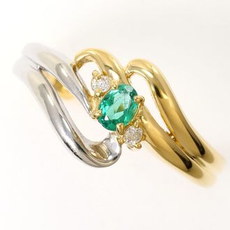 C&A Platinum Yellow Gold Yellow Gold (18K) Platinum 850 Band Ring (Pre-Owned)