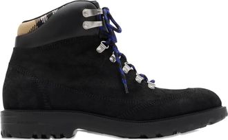 Burberry Moor suède wandellaarzen - Zwart