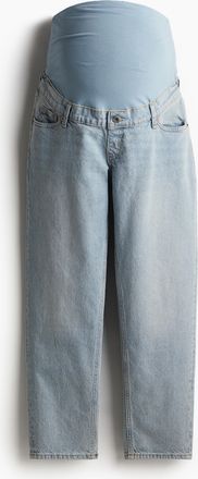 H&M MAMA Slim Mom Ankle Jeans - Blasses Denimblau