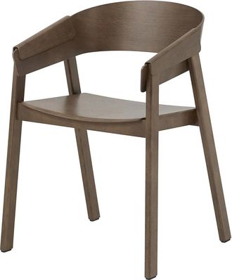 MUUTO Cover Armchair, dunkelbraun