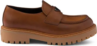 Prada Mocasines Prada De Cuero