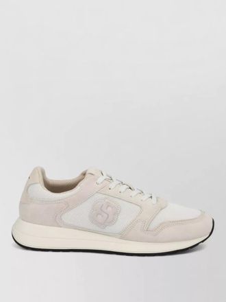 HUGO BOSS leather low-top sneakers