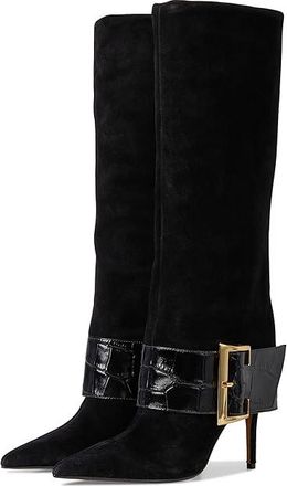 Schutz Beatrix Womens Boots Black : 7 M, Leather