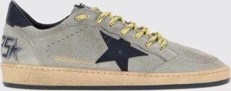 Golden Goose Sneakers Ball Star in pelle con punta traforata ed effetto usurato