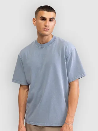 Redefined Rebel RRGomes Boxy Fit T-Shirt blau