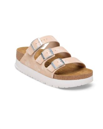 Birkenstock Womens Florida Platform Sandal In Light Rose