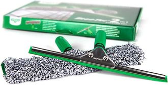 Unger ErgoTec 2in1 set professionale per pulizia finestre (con tergivetro e lavatrice in 35 cm) AK011A - Unger