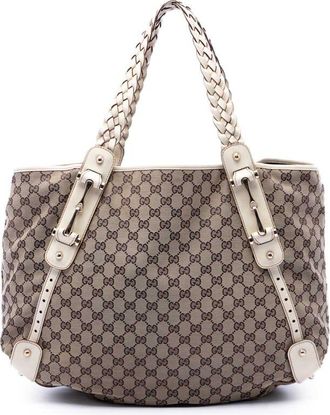 Gucci Pre-owned Gucci GG Canvas Horsebit Pelham Shoulder Bag Ladies N05N49ZXE60F7EZ8