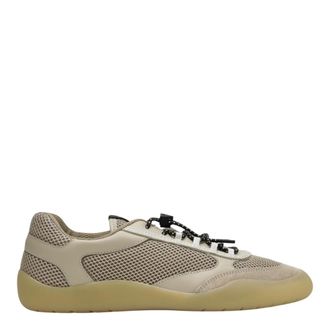 Prada Schoenen, Dames, Beige, 38 1/2 EU, Leer, Speedrock Sneakers