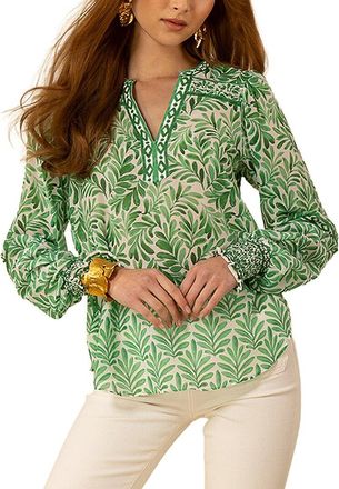 Hale Bob Silk-Blend Cheyenne Blouse