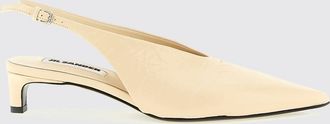 Jil Sander Slingback Jil Sander in pelle stropicciata