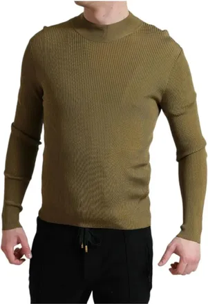 Dolce & Gabbana Hombre, Jerseys, Verde, Talla: M