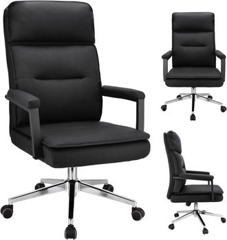 OEM Silla De Oficina Sego, Ecopiel Negra