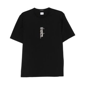 C.P. Company C.p. Company, Heren, Tops, Zwart, Maat: XL Katoen