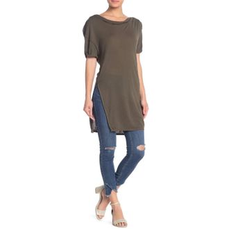 Free People Take It Easy T-Shirt In Army