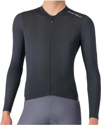 Castelli Espresso 2 L/S Jersey Velotrikot f&uuml;r Herren | grau