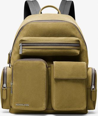 Michael Kors Dakota Suede Cargo Backpack