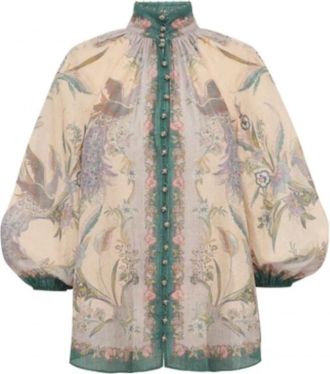 Zimmermann Donna, Camicette, Beige, M, new
