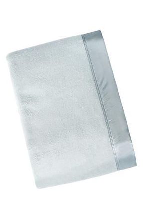 Melange Home Plaza Silk & Cotton Blanket in Blue at Nordstrom Rack, Size Full/queen