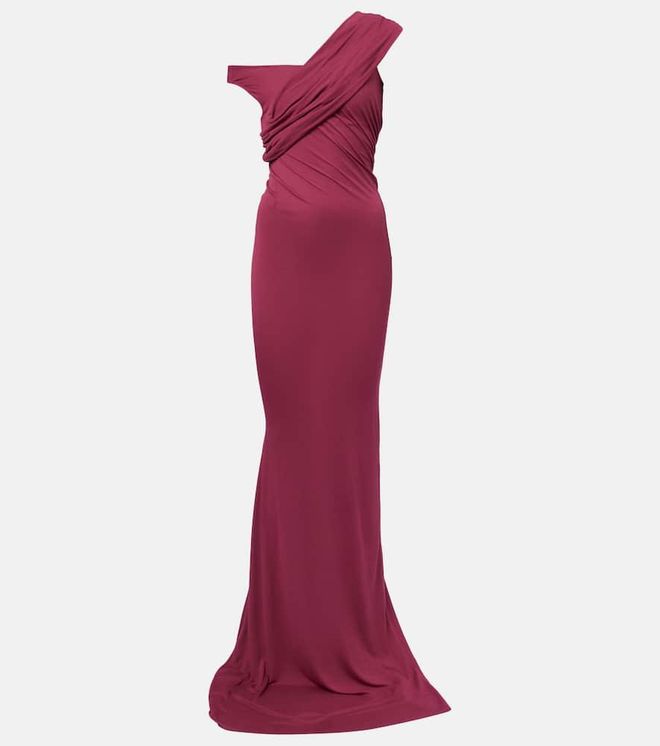 Sahara asymmetric gown