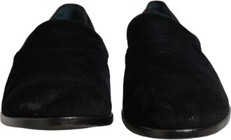 Dolce & Gabbana Suede Slip-On Loafer - Black