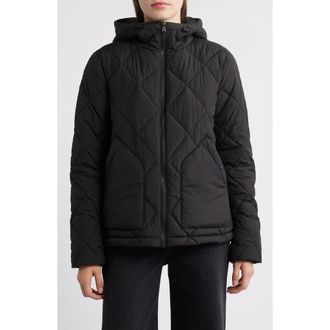 Bernardo Quilted Packable Puffer Jacket in Black at Nordstrom Rack, Size Xx-Large