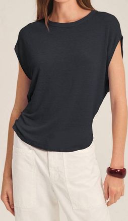 Velvet Sinclair Relaxed Tee In Shadow
