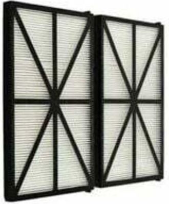 OEM Paquete De 2 Paneles De Filtro Para El Robot Tiger Shark - Rcx70101pak2 - Negro