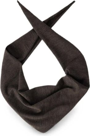 Christophe Lemaire Accessoires, Dames, Bruin, ONE Size, Wol, Driemaalige Merinowol Sjaal
