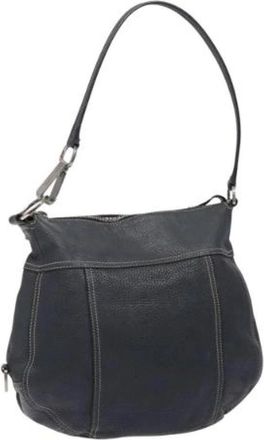 Prada Pre-owned Vintage Schoudertas - Dames - Vintage Schoudertas - Blauw - ONE Size - Leer - Vintage