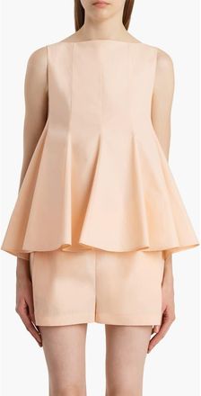 Khaite Marita Top in Light Peach at Nordstrom, Size 10