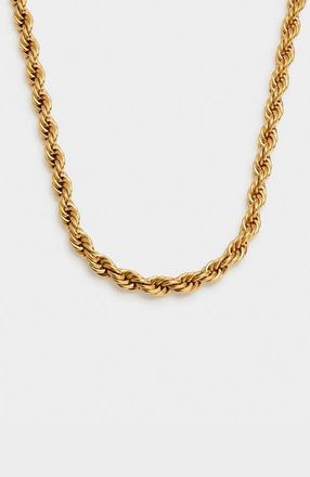 Katie Loxton Reine Rope Necklace in Gold Coated at Nordstrom, Size 15