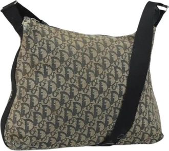 Dior Pre-owned Trotter Canvas Schoudertas - Dames - Vintage Schoudertas - Veelkleurig - ONE Size - Leer - Vintage