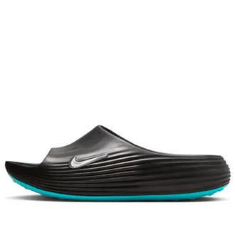 Nike ReactX Rejuven8 Slides Black Gamma Blue HV4479-003