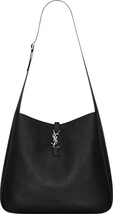 Saint Laurent Black Le 5 A 7 Large Crossbody Bag