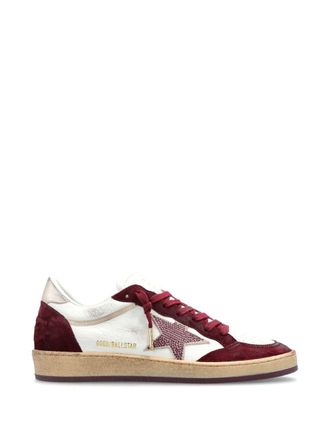 Golden Goose Silk and Nylon Two Tone Sneakers