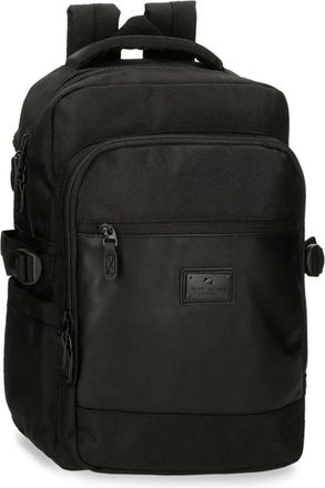 Pepe Jeans London Klassieke Rugzak - Dames - Rugzakken - Zwart - ONE Size - Polyester - Tassen