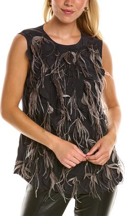 Brunello Cucinelli Silk-Blend Top