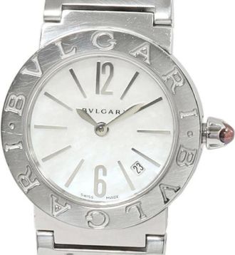 Bulgari Pre-owned Orologio Bbl26S in Acciaio Inossidabile - - Pre-owned - Donna - Grigio - ONE SIZE