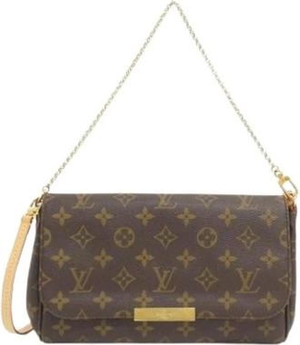 Louis Vuitton Pre-owned Cross Body Bags, female, Brown, Size: ONE SIZE Pre-owned Favorite MM Shoulder Bag