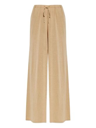 By Malene Birger Piscata drawstring trousers - Neutrals