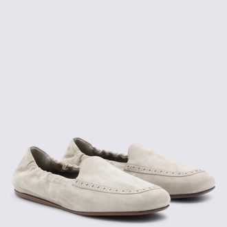 Churchs Suede Loafer Flat - Beige