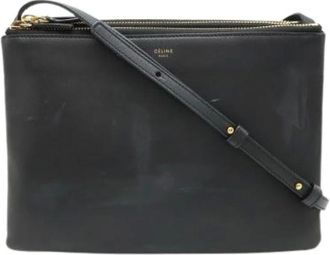 Celine Pre-owned Cross Body Bags, female, Black, Size: ONE SIZE Pre-owned Vintage Cross Body Bag