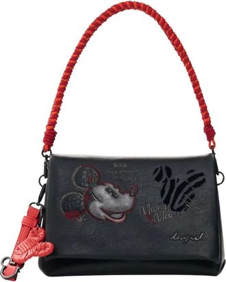 Desigual Borsa Mickey Face Venecia 4 - - Bags - Donna - Nero - ONE SIZE