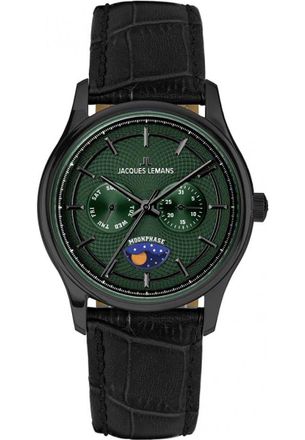 Jacques Lemans 1-2213H Mens Derby Watch - Black - One Size