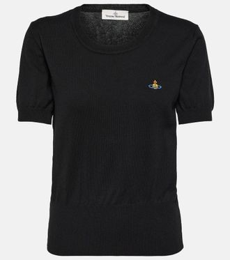 Vivienne Westwood T-shirt in cotone e cashmere