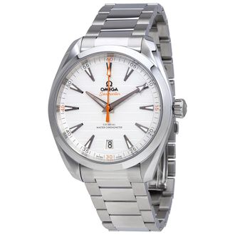 Omega Pre-owned Omega Seamaster Aqua Terra Silver Dial Mens Watch 220.10.41.21.02.001